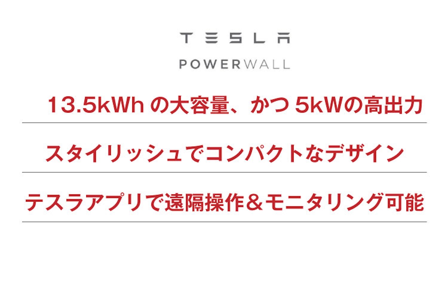 TESLA POWERWALL